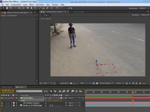ترکیب اشیا سه بعدی و صحنه واقعی با افترافکت و تری دی ماکس